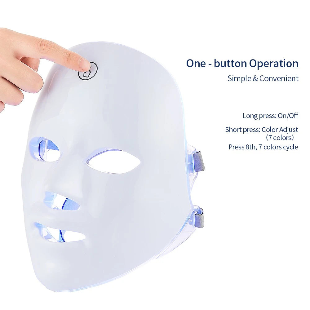 Luxesaura™ Wireless LED Light Therapy Mask